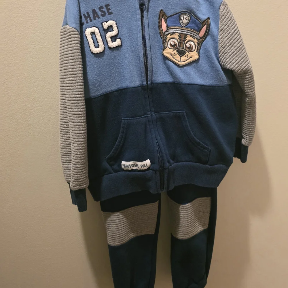 Paw Patrol Gray and White Kids' Apparel - Picture 2 of 4